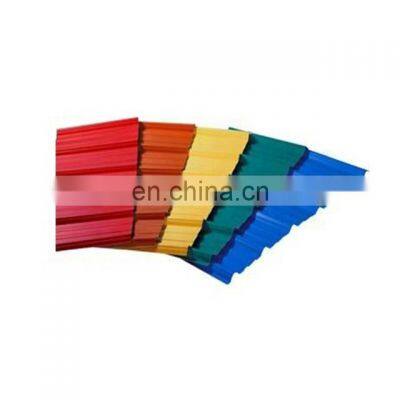 Good Quality 22 Gauge Galvanized And Then Color Plated Wave Type Steel Sheet photo-4
