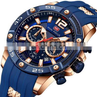 MINI FOCUS 0349 G High Quality Quartz Watches Men Wrist Japan Movement Alloy watches in bulk