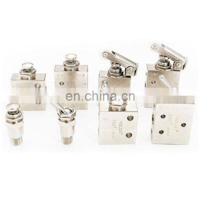 Customized Services Air-tight Pressure-resistant Pneumatic Button Mechanical Control Hydraulic Valves photo-4