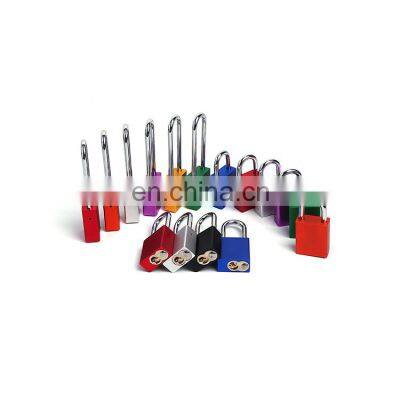 Wholesale 25 Mm Fade Resistant Aluminum Shackle Safety Padlock With Keys