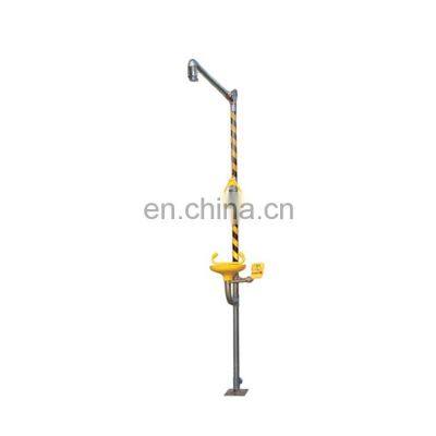 Security Equipment Stainless Steel Combination Emergency safety shower and eye wash station
