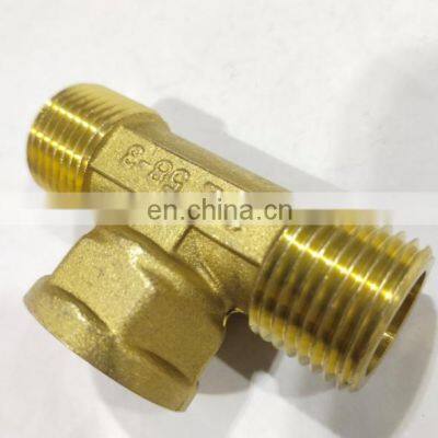 High quality thread easy switch normal temperature standard  china made brass 3way ball valves