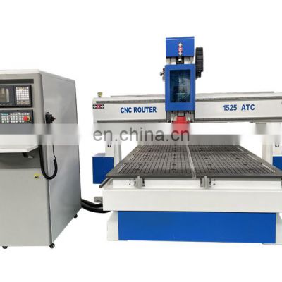 CNC Router 4Axis 1325 ATC Wood Router CNC Kitchen Cabinet Door Making Machines With 9KW HQD/HSD Spindle For Furniture