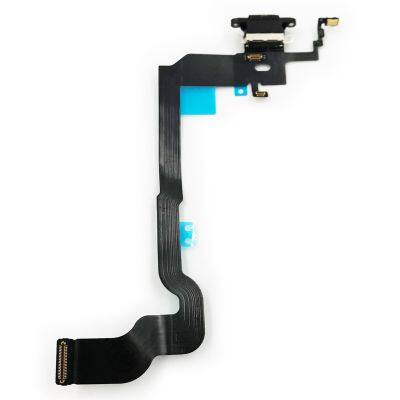 ORG USB Charging For iPhone X Port Charger Dock Connector Mic Flex Cable