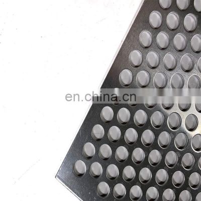 Aluminum High quality hexagonal perforated metal mesh facade panel decorative for speaker grill