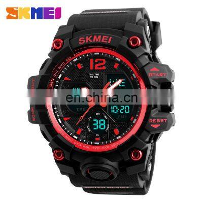 Manufacturer Direct Sales Cheap Good Quality Skmei 1155B Brand Custom Logo Silicone Slap Sport Quartz Watch