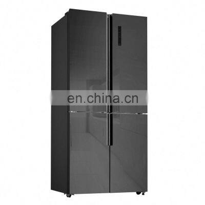 492L Factory Price Kitchen Appliance Electronic Control No Frost Four Door Touch Screen Fridge