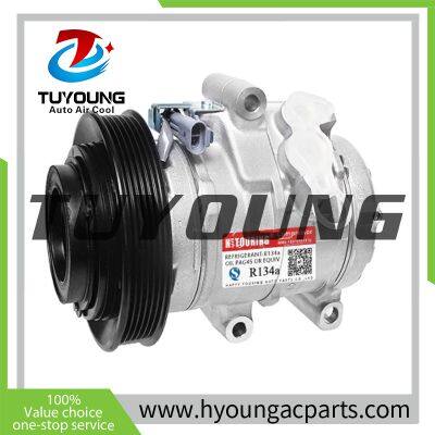 TUYOUNG China factory direct sale auto air conditioning compressor for Hummer H3 3.7L 5.3L 2006-2010 ,12V , 15203089 25891795, HY-AC2358