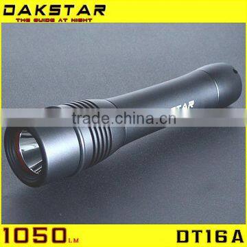 DAKSTAR DT16A XML T6 1050LM 26650/18650 Rechargeable Aluminum LEDSuperbright IPX8 Diving Torch