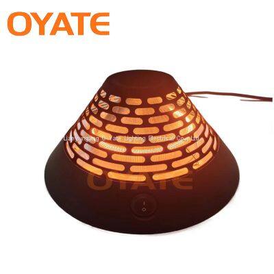 IPX4 Waterproof Volcano Infrared Heaters 400w Halogen Infrared Heaters