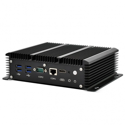 Fanless 6 RJ45 Lan Intel Celeron N5105 i3 i5 i7 12V 5A Power Mini Pc photo-3