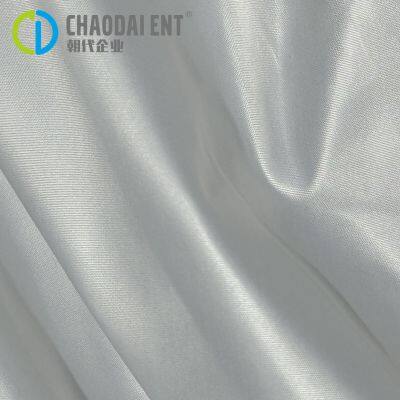 Downproof FDY 290T 55gsm 100%RPET Recycled Polyester Taffeta Fabric for Anti-fluffing of Down Clothing photo-4