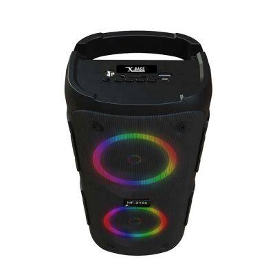 HF 2166 Mini Subwoofer Music Sound Box Boombox Speakers With Mic Blue Tooth BT RGB Speaker photo-5