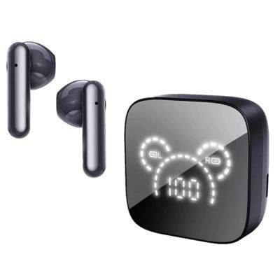 New Touch TWS Mirror Headphone Sports Games Long Battery Life Digital LED Display Earbuds Pro22 Wireless Earphone