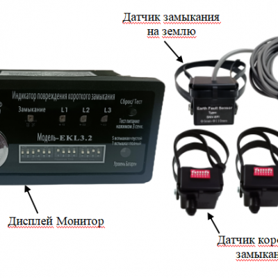 Индикатор замыкания на землю и короткого замыкания
