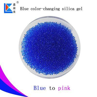 Color-changing Silica Gel Desiccant 500g/bottle Blue to Pink photo-2