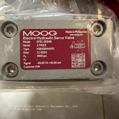 Moog servo valve G761-3004B, model H38JOGM4VPL