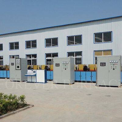 Forever reinforcing bar induction heating line
