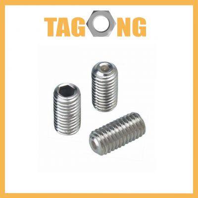 High Quality DIN 916 Hex Socket Drive Stainless Steel Set Screw Grub Screw Cup Cone Point photo-5