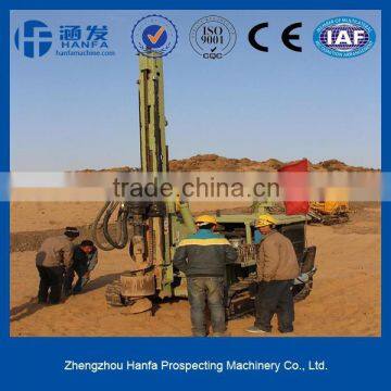 Hottest sale!most popular on the market!HF130Y crawler type multifunctional anchoring drilling rig