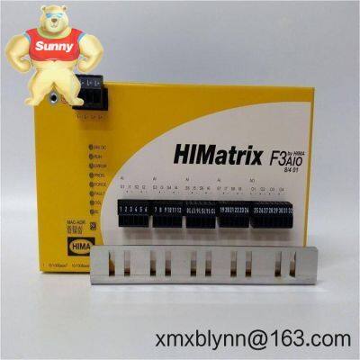 HIMA F3 AIO 8 01 (F3AIO8401) – Module d'entrée/sortie analogique lié à la sécurité pour les systèmes HIQuad/F3