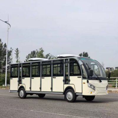 23-seater Electric Sightseeing Vehicle - Customizable Color Large-scale Scenic Area Sightseeing Vehicle photo-3