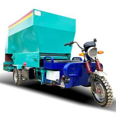 Self - Weighing Cattle and Sheep Grass Spreading Vehicle, Double - Sided Discharging Electric Feeding Machine, Livestock Farming Equipment and Pasture Grass Feeder photo-5