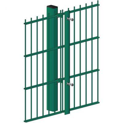 Double Wire Mesh Fence 868 Galvanized PVC Coated Security Fence for Airport Perimeter
