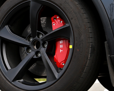 Caliper Cover for Model Y Juniper, Red photo-2