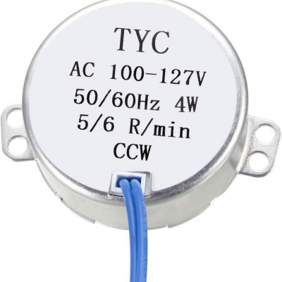 10-12RPM Permanent Magnet Synchronous Motor TYC50 Shaking Head Gear AC100-127V photo-3