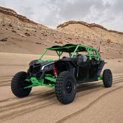 Электрический 4x4 UTV с рабочим объемом 1000 куб. см, 4-местный внедорожник с валом привода, трансмиссионная система, дифференциальный замок, 4-тактный двигатель