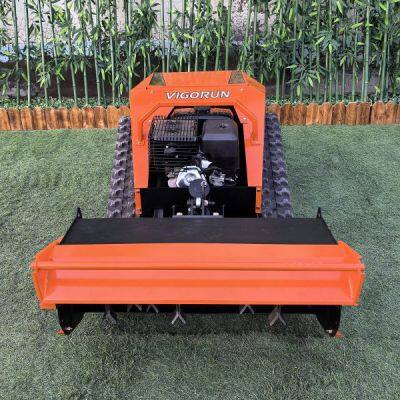 MTSK800 Industrial 4-Stroke 420cc Cordless Remote Control Track-mounted Flail Mulcher Multitask Vehicle CE EPA Approved photo-2