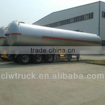 Hot sale 58.8M3 tri axle trailer sale in Peru,3 axles lpg gas trailer