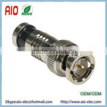 Compression BNC Male Plug Connector for RG59 Coaxial Cable photo-2
