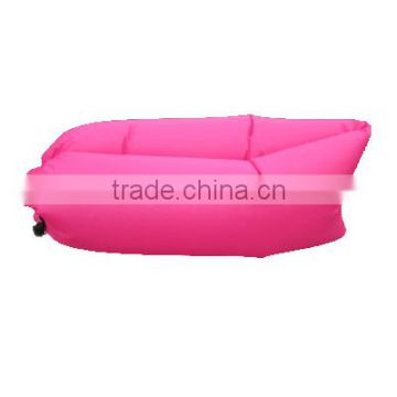 high quality waterproof inflatable lounger portable laybag for camping beach