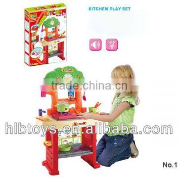 Kitchen table set with lights,music ,kitchen play set,kitchen toy