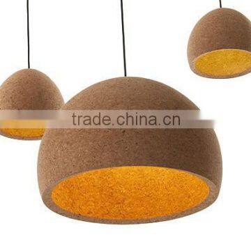 beautiful natural cork lamp