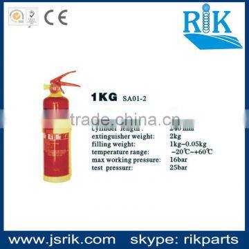 Brand since 1989!china leading safety manufacturer RIK top selling 1KG 90mm powder fire extinguisher