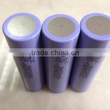 Hot selling samsung lithium ion battery cell 18650 2800mah 3.7v