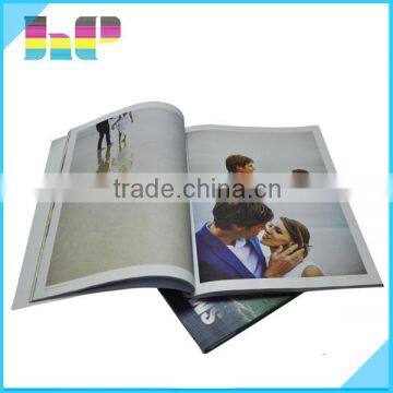 Professional magazine printing perfect binding/book printing/Softcover