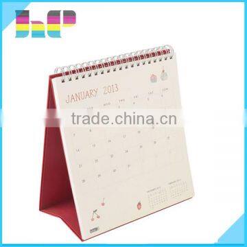 Beneficial Modern Design Organized Characteristic Desk Calendar Printing