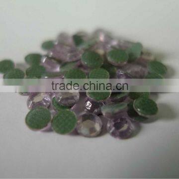 Rhinestone Hot Fix Iron on SS12(3.1mm) Glass Material Rhinestone Pink