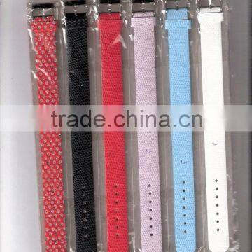 Multiple Colors Red Black White Blue PU Leather Bracelets for Wholesale