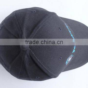 Customized Six Panel Promotional Dark Blue Cotton Baseball Hat From China photo-6