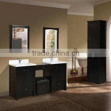 The latest design waterproof wooden bathroom vanity cabinet (YSG-151)