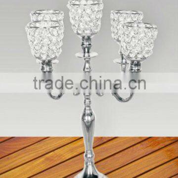 Tall Crystal T-light Holder/Crystal T-light Holder/Candle holder votive