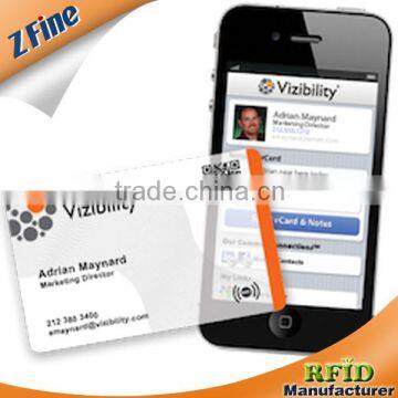 Quality Nfc Card with QR number printing