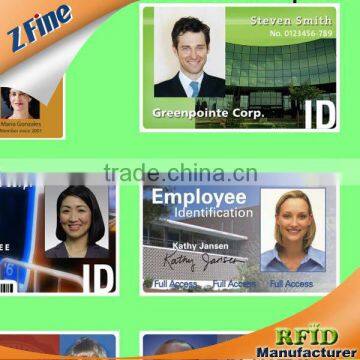 Competitive price sample Photo ID cards for school student &staff &visitor &employee