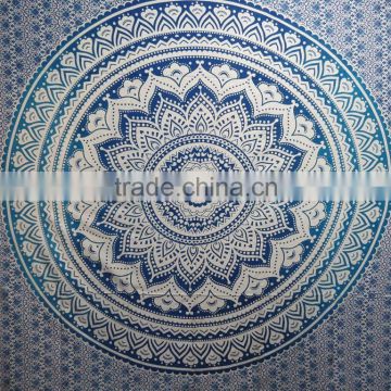 Mandala Tapestry Indian Ethnic decor wall hanging Roundies Hippie Bedsheets