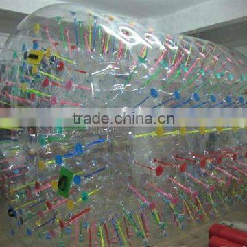 Transparent water roler